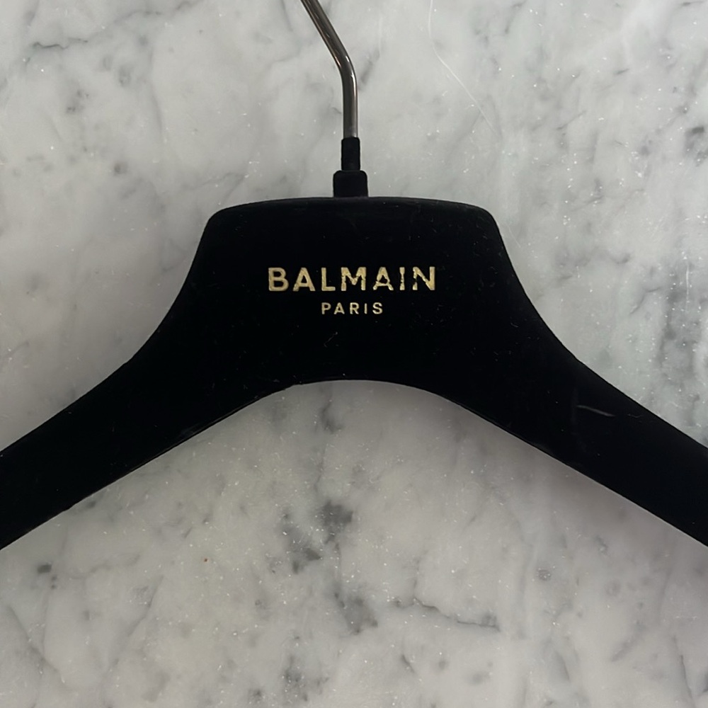 Balmain Black Designer Hanger
